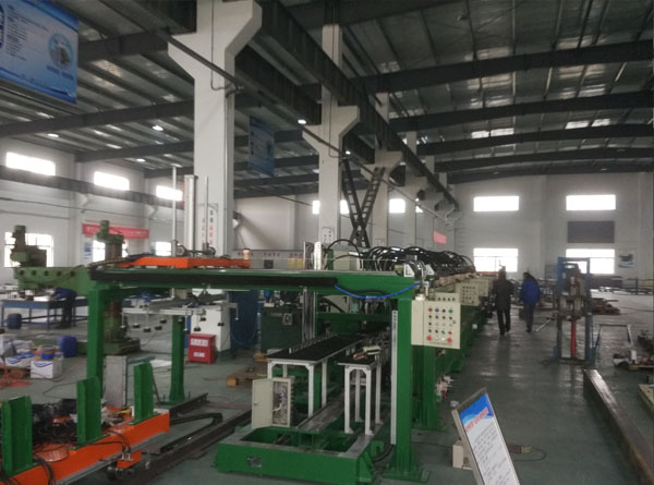 Full servo clamp sheet metal line 01